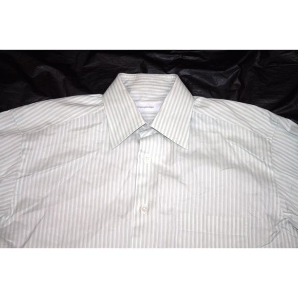 Ermenegildo Zegna Long Sleeve Button Front Shirt - Picture 4 of 7